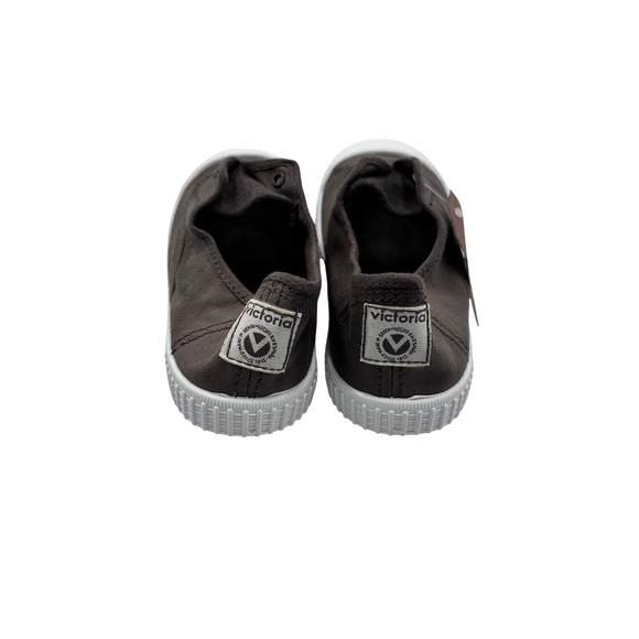 Victoria Slip On Sneakers Kids Taupe‎ NWT Size 32 US 1 Model 06627 - Picture 3 of 6